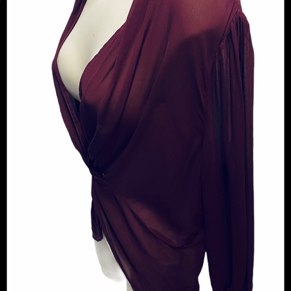 NWT YOUNG FABULOUS &BROKE On The Road Haty CHIFFON TOP - Picture 6 of 12